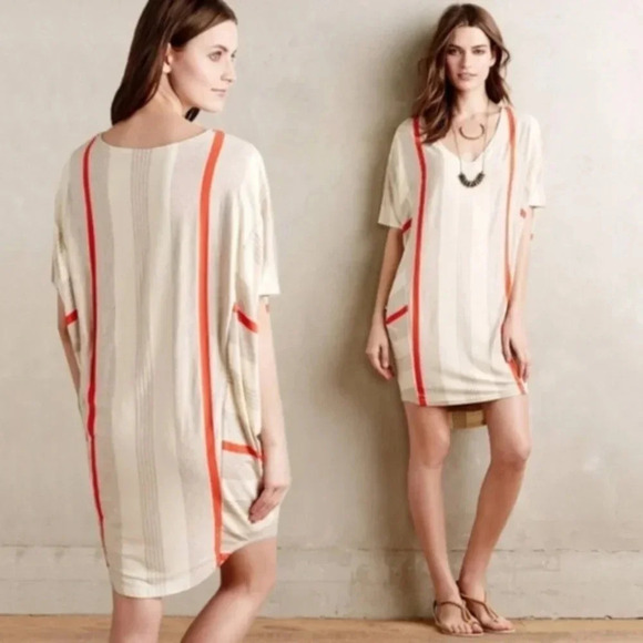 Anthropologie Puella Striped Knit Elevation Dress XS - Picture 1 of 8